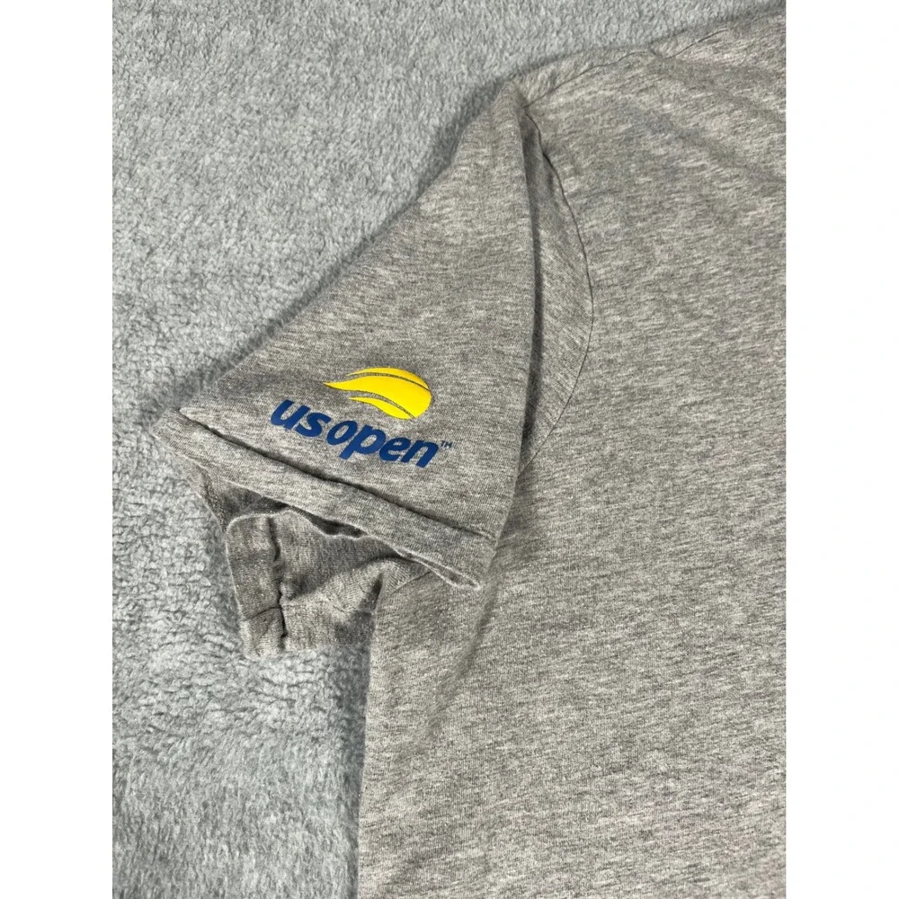 Polo Ralph Lauren US Open Tennis Graphic T-Shirt Mens XL Gray Short Sleeve
